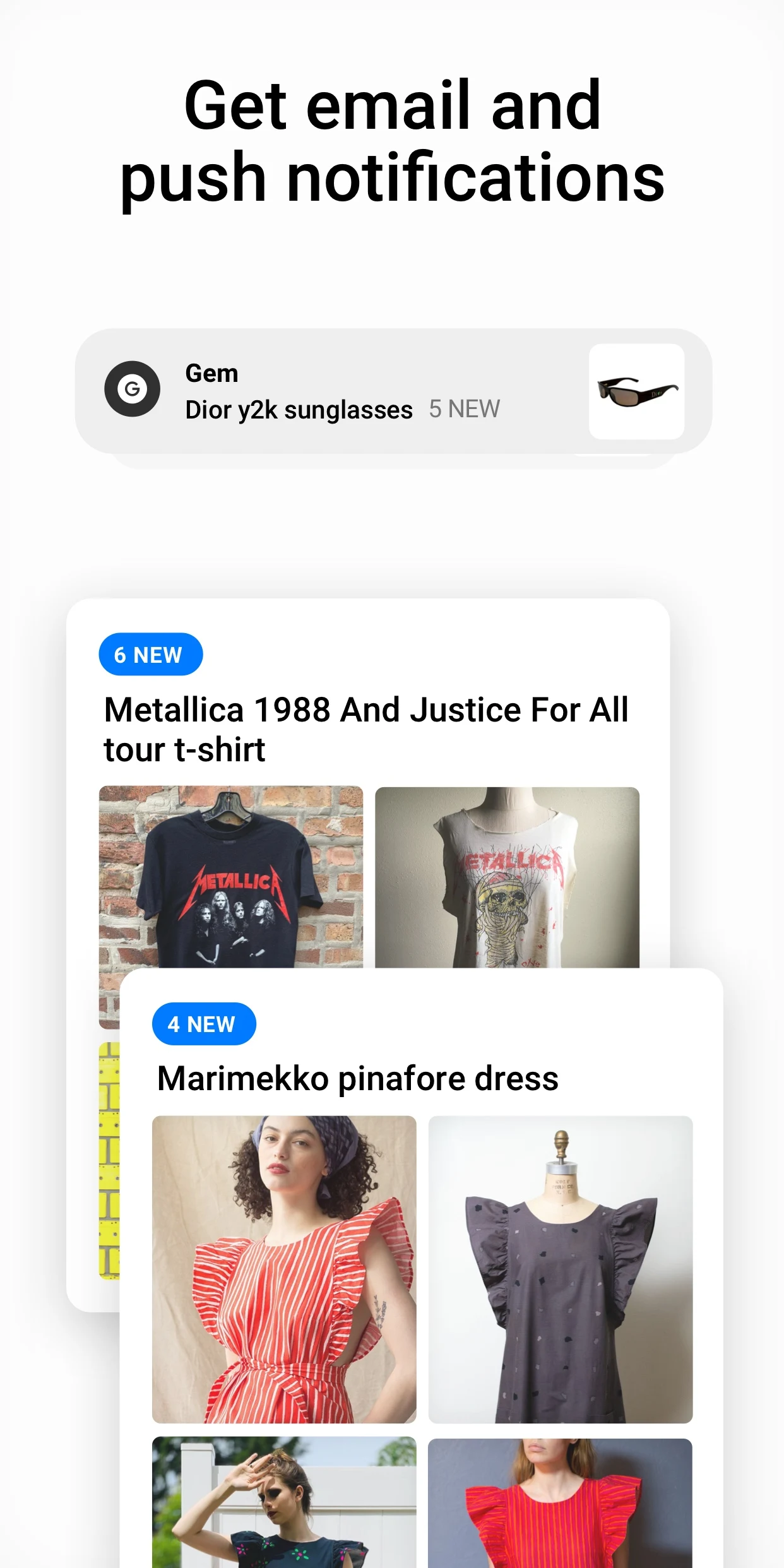 Gem - Find Secondhand Clothing screenshot
